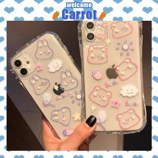 Ốp điện thoại trong suốt in hình hoạt hình cho Iphone 7/7p/8/8p/X/Xs/Xsmax/Xr/11/12/Mini/Pro/Promax