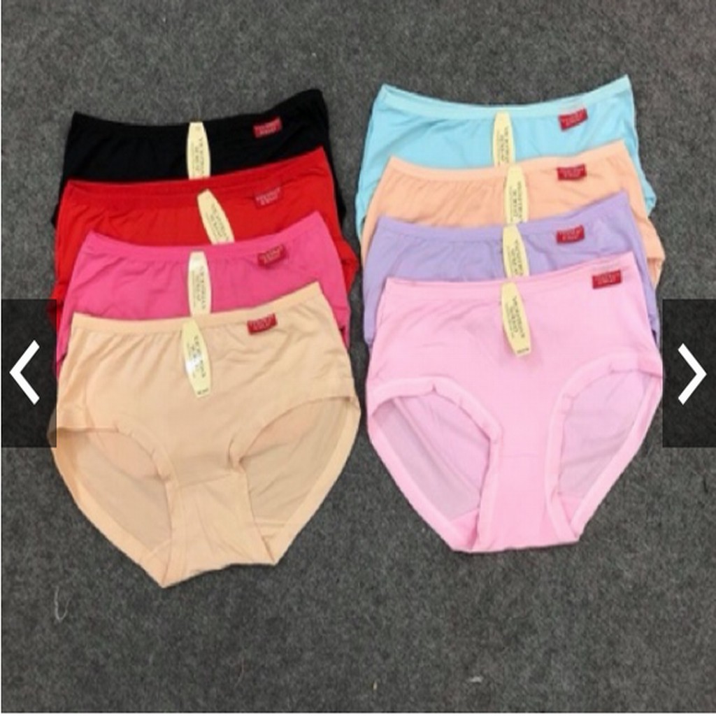 [quần lót] 10 quần lót cotton nữ trơn, quần lót điều hoà, quần lót ren,quần lót điều hòa, quần su, quần chip siêu đẹp | BigBuy360 - bigbuy360.vn