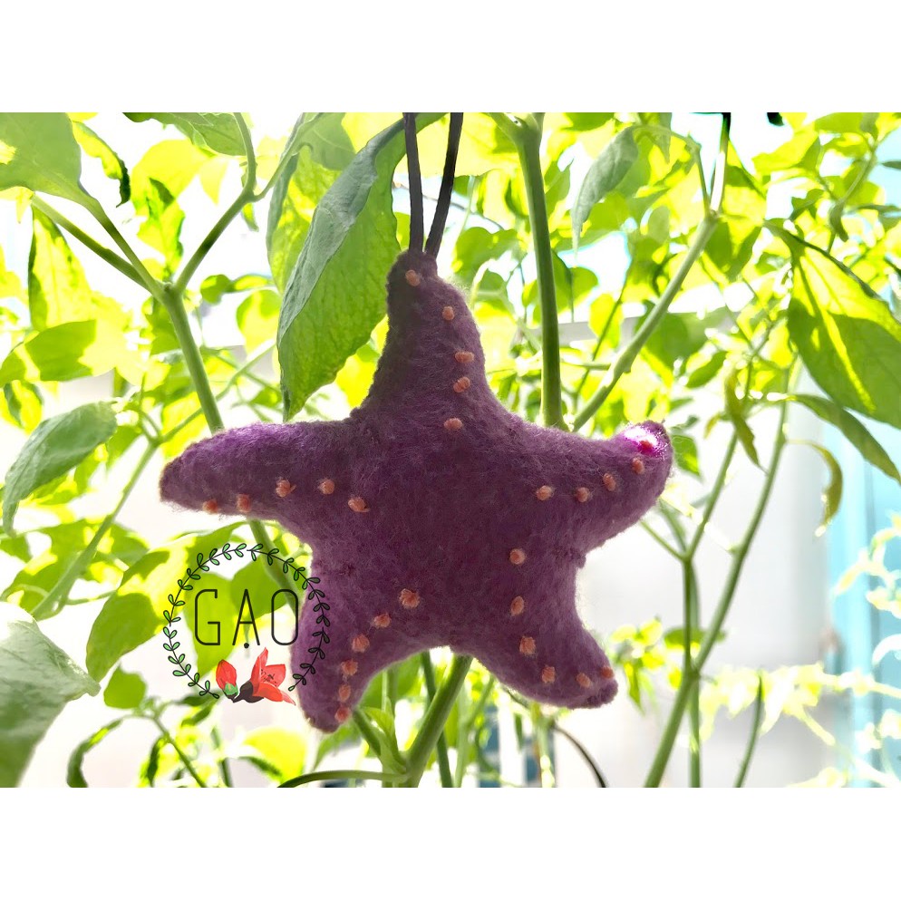Móc khoá, treo nôi Sao biển - handmade siêu cute