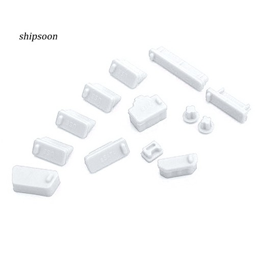 Set 13 đầu bịt silicon chống bụi dành cho laptop Not | BigBuy360 - bigbuy360.vn