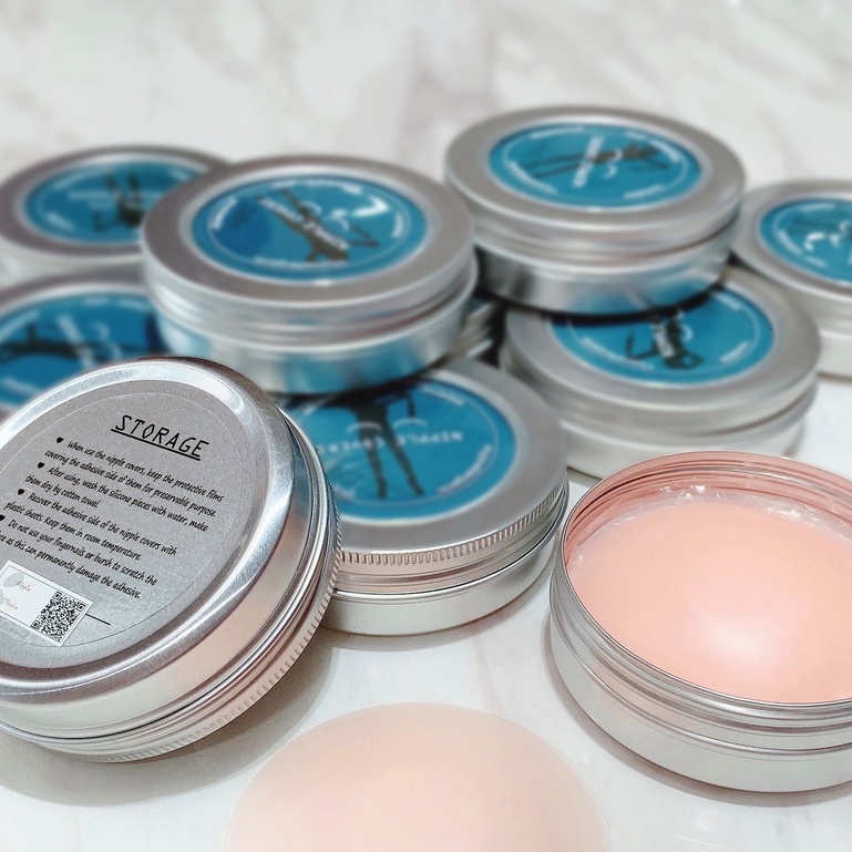 Miếng dán ngực Silicone SUSANNY Ultra Thin siêu dính, hộp 4 đôi, che tên sản phẩm