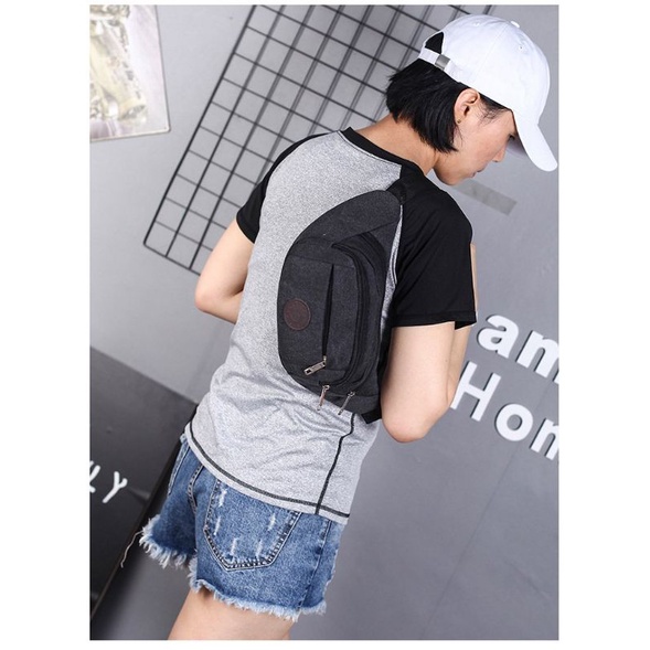 GIẢM SỐC Túi bao tử sport ,túi đeo chéo unisex nam nữ