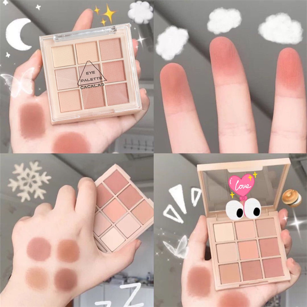 [Hàng mới về] Bảng phấn mắt tông lì nude trang điểm lâu trôi thời thượng | BigBuy360 - bigbuy360.vn