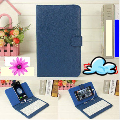 Bao da tích hợp bàn phím cho điện thoại - máy tính bảng cho hệ điều hành anroid