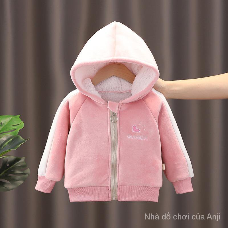 Winter Children Plus Thick Coat Children Baseball Uniform Baby Coat Casual