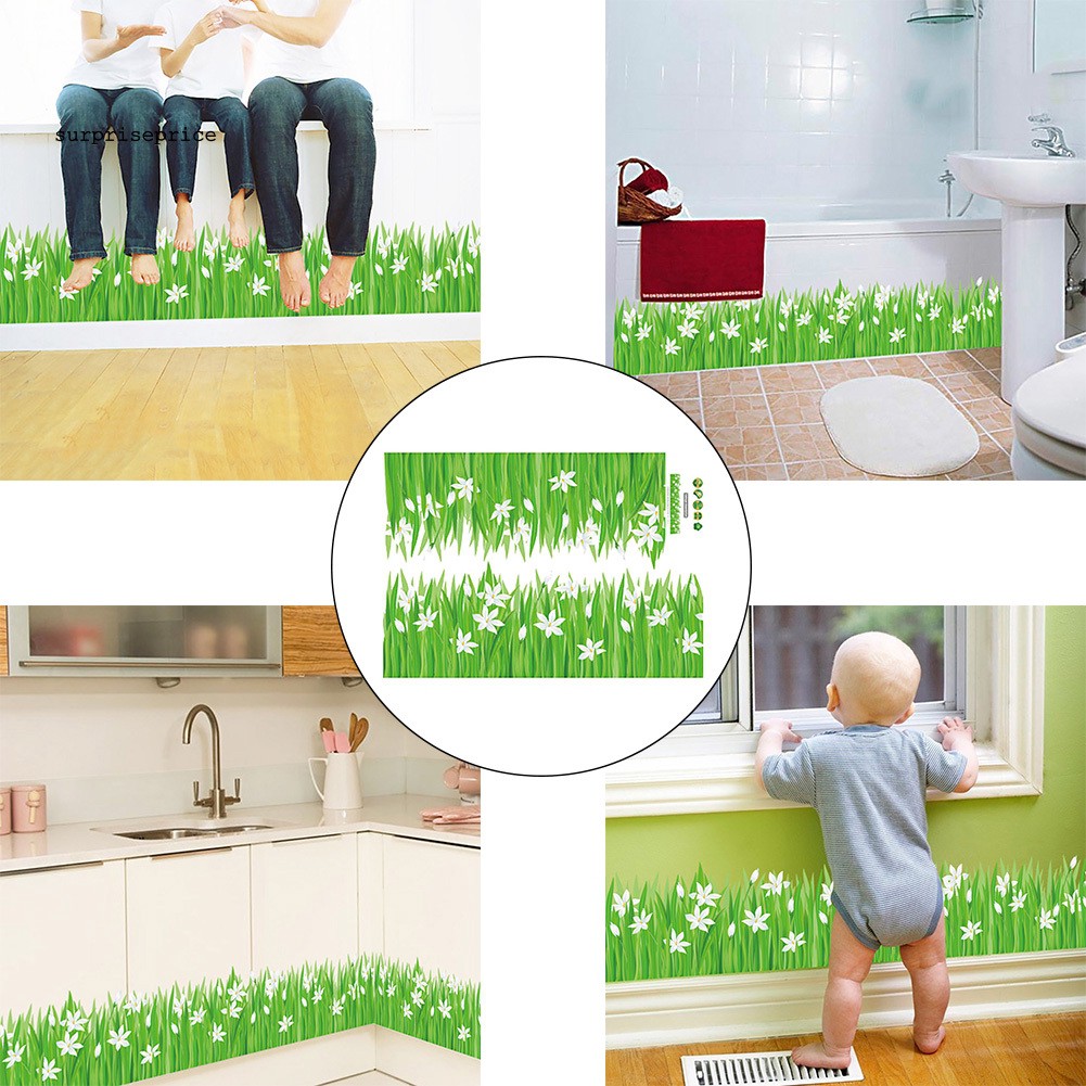 Miếng Dán Tường Pvc Họa Tiết Hoa Và Bướm Đáng Yêu Ngọt Ngào