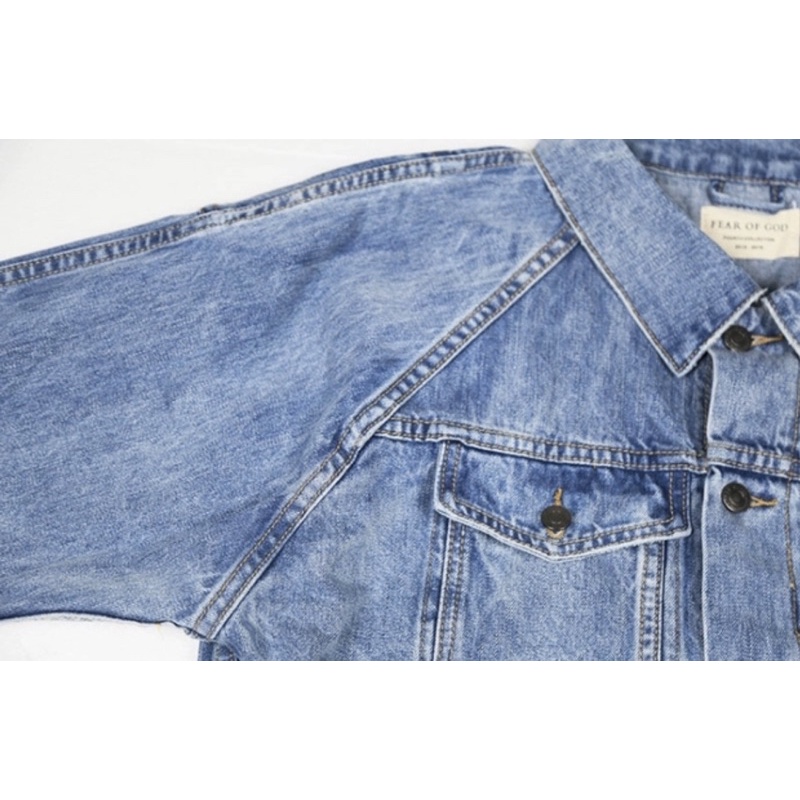 Áo bò FEAR OF GOD  fourth collection - Demin jacket FEAR OF GOD 4TH / Demin jacket ESSENTIALS