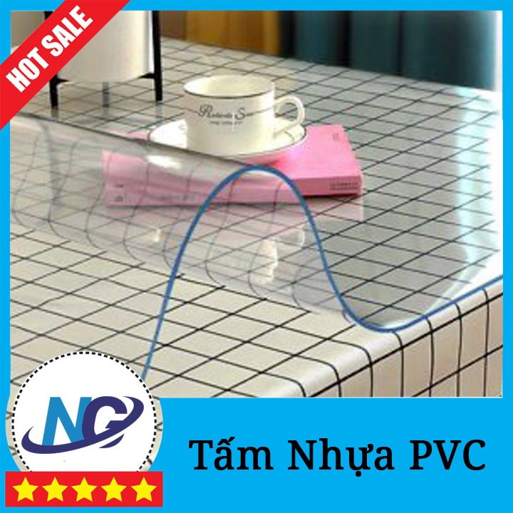 Miếng Nhựa Lót Ghế SPA dày 1mm / Tấm Nhựa PVC Dẻo Trong Suốt / Màng Nhựa Độ Dày 1mm