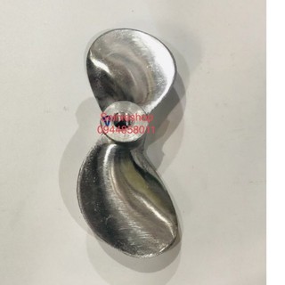 Chân vịt 2 cánh  (Cánh Quạt Đẩy) Chạy Xuồng, Ghe 19cm