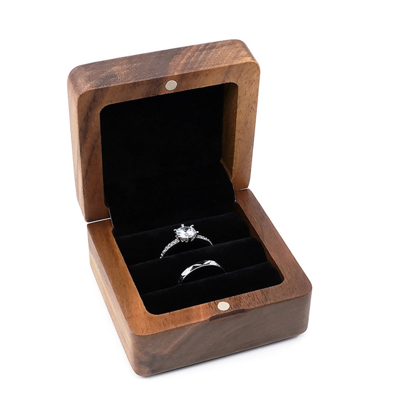 Hộp Đựng Trang Sức Bằng Gỗ Nhỏ Gọn Tiện Dụng