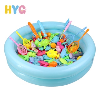 Bộ đồ chơi câu cá HYG Toys có nam châm phát sáng dành cho trẻ em