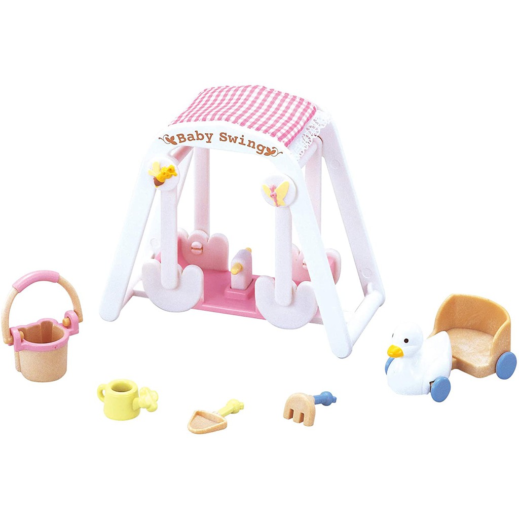 Sylvanian Families Bộ Xích Đu Của Bé Baby Swing Set