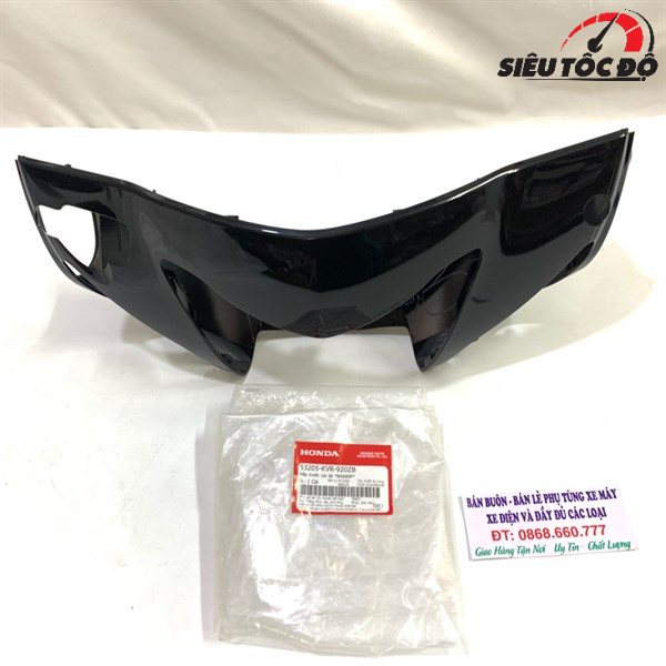Bàn thờ , Nắp trước tay lái Wave S / RS 100 Màu Đen Phanh Đĩa Zin Honda - 53205KVR920ZB