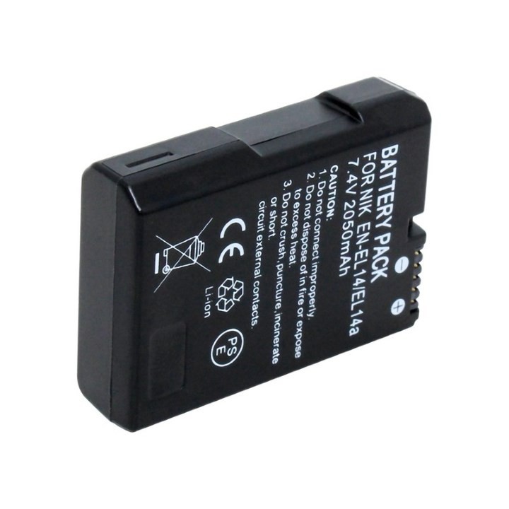 PIN MÁY ẢNH NIKON EN-EL14 1500MAH - 2050MAH