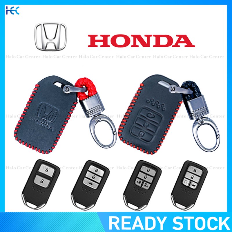Bao Da Thật 100% Bảo Vệ Chìa Khóa Xe Hơi Honda City Hrv Brv Jazz Crv Accord Civic
