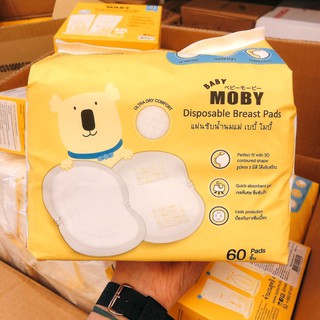 MIẾNG LÓT THẤM SỮA BABY MOBY - 60 MIẾNG