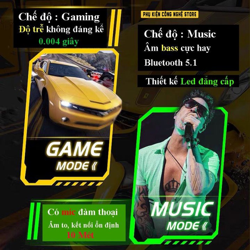 Tai Nghe Gaming Cao Cấp XS Store K86 - Âm Hay, Độ Trễ Thấp, Thiết Kế Đậm Chất Game Thủ