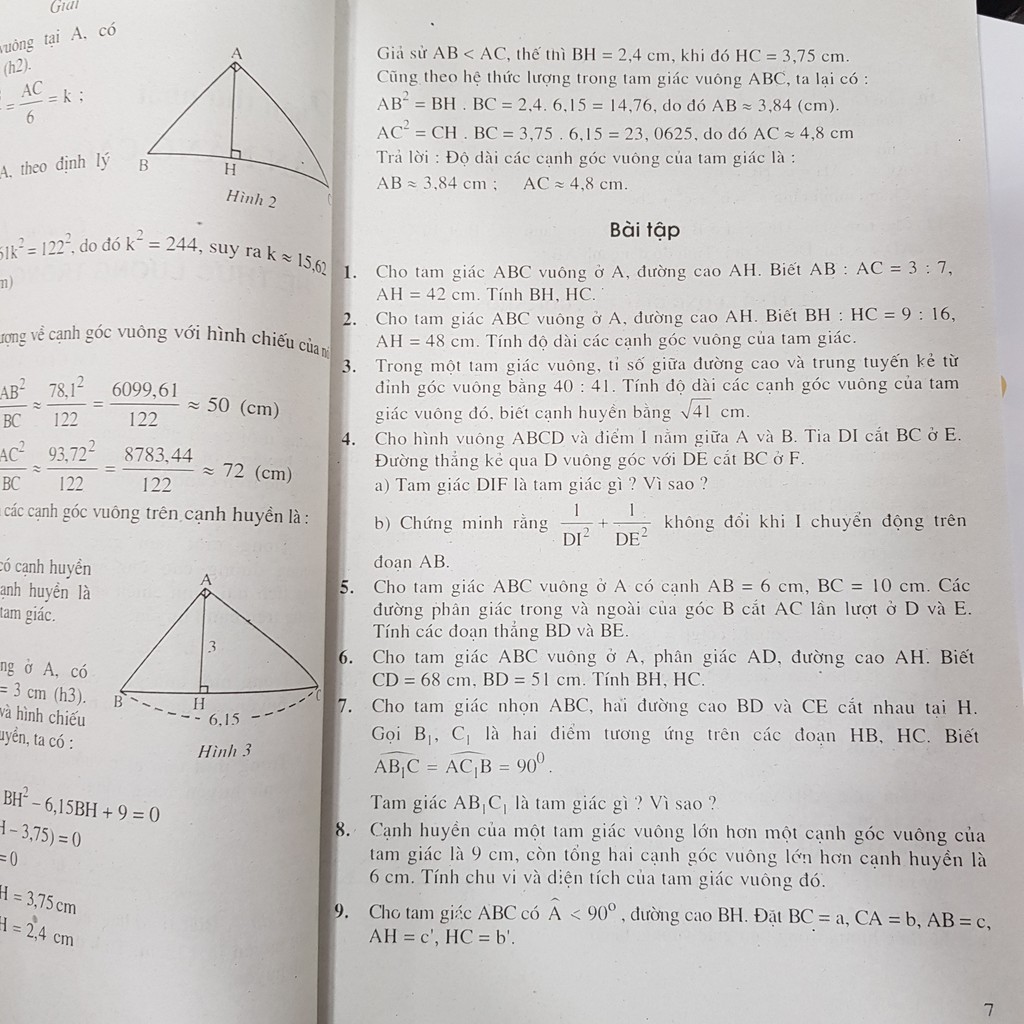 Sách - Toán Nâng Cao Và Các Chuyên Đề Hình Học 9 (Tái Bản 2019) -  9786040175380