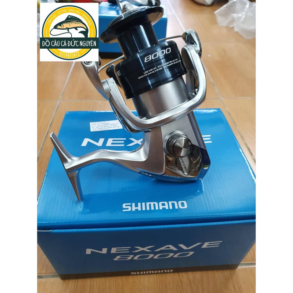 Máy câu cá SHIMANO NEXAVE tùy chọn 6000 8000 chuyên săn hàng khủng -ĐỒ CÂU ĐINH THẮNG [Shop đồ câu cá uy tín]