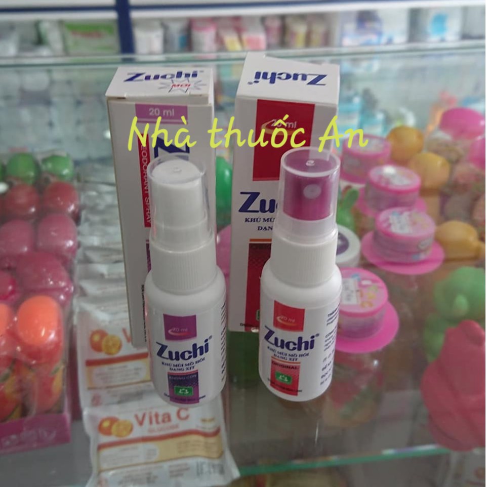 Xịt Nách Zuchi Thảo Dược 20ml