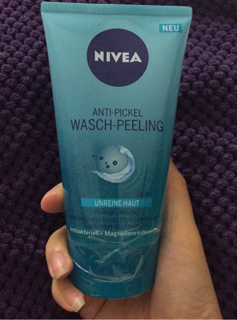 Sữa Rửa Mặt Nivea Anti Pickel Wash Peeling 150ml Shopee Việt Nam