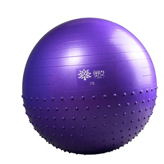 Bóng tập Yoga Nửa Gai + Nửa Trơn Thế hệ mới nhất – Tặng kèm bơm bóng