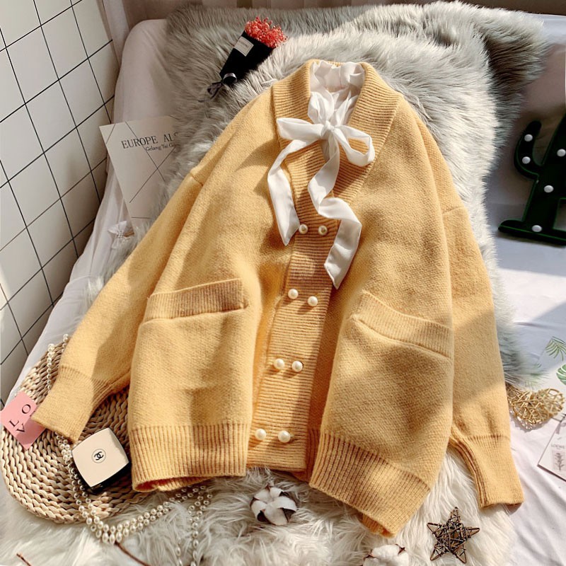ÁO KHOÁC LEN CARDIGAN HÀN QUỐC CỰC CHẢNH