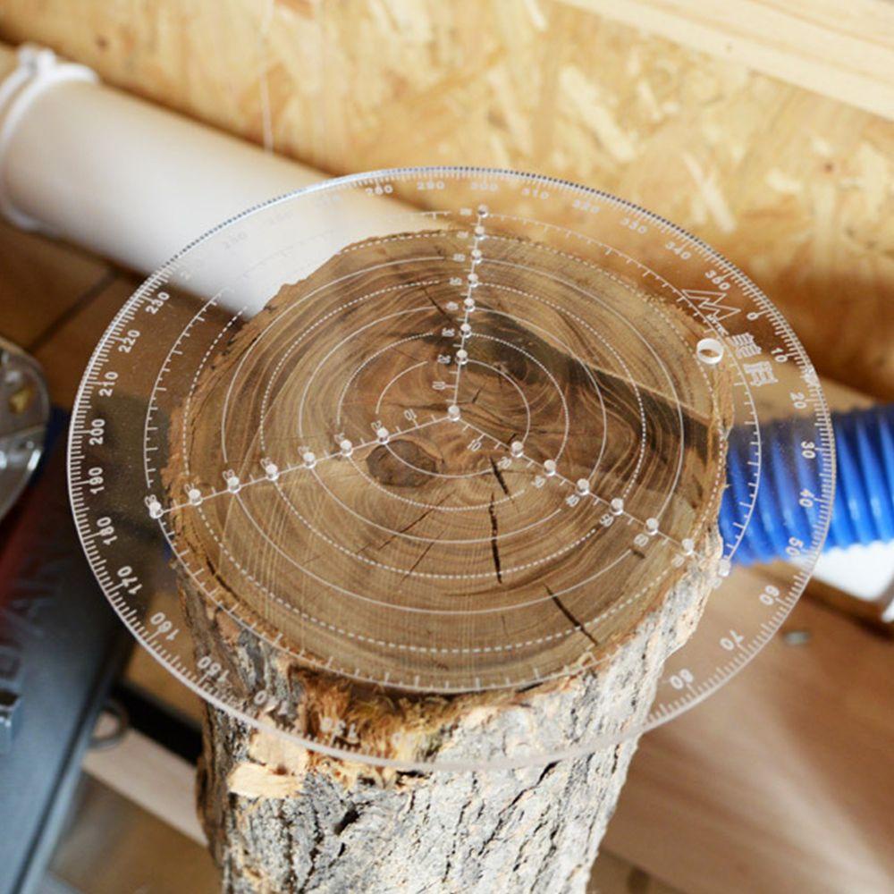 Dụng Cụ Đo Lường Hình Tròn Bằng Acrylic Độ Chính Xác Cao