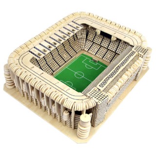 Mô hình gỗ trang trí 3D Sân vận động Real Madrid - Mô hình lắp ráp bằng gỗ