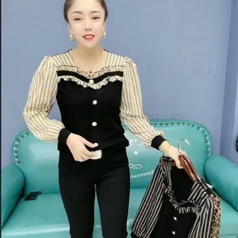 Áo Thun Tay Dài Cổ Vuông In Chữ Phong Cách Phương Tây Thời Trang Mùa Xuân Mới 2022