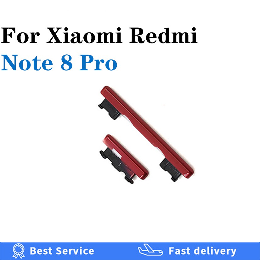 Bộ nút bấm nguồn + nút bấm thay thế cho XIAOMI REDMI NOTE 8 PRO NOTE8 8PRO