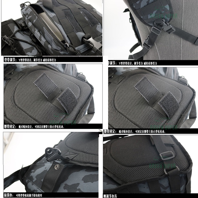 Túi Chiến Thuật Đeo Chéo Đa Năng Phong Cách Quân Đội Cho Nam