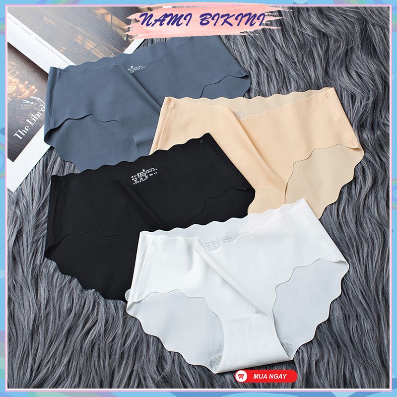 Quần lót su không đường may quần chip thun lạnh kháng khuẩn Nami