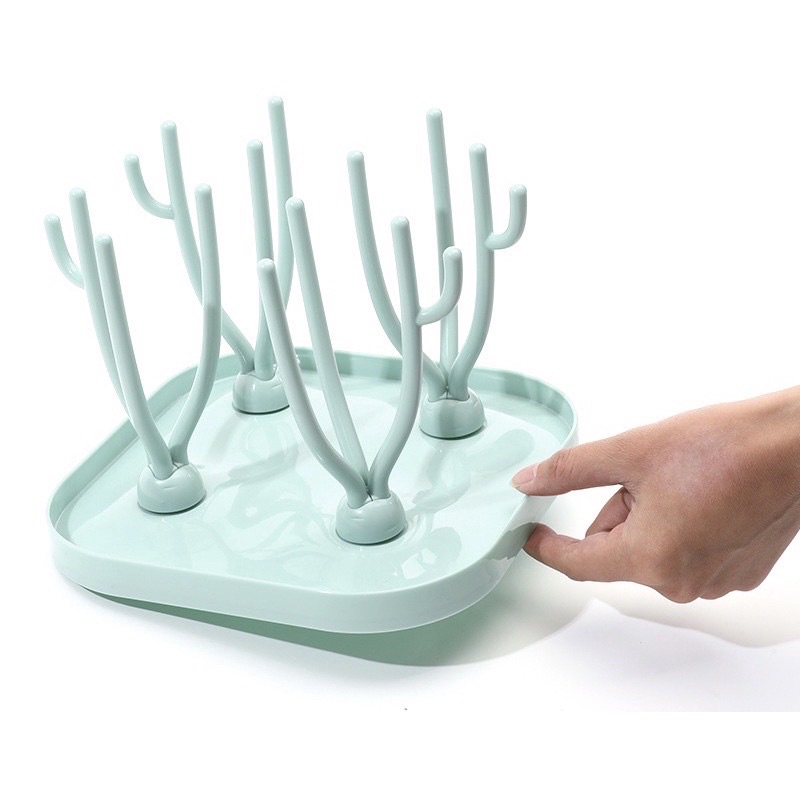 Khay úp bình sữa cho trẻ sơ sinh