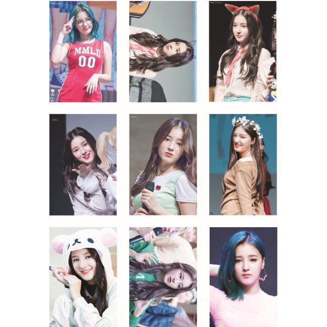 Lomo card 63 ảnh thành viên MOMOLAND - NANCY at Fansign