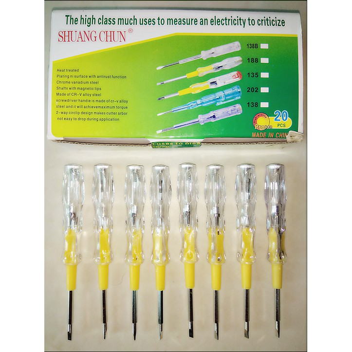 20 bút thử điện đa năng đẹp ( 1 hộp )