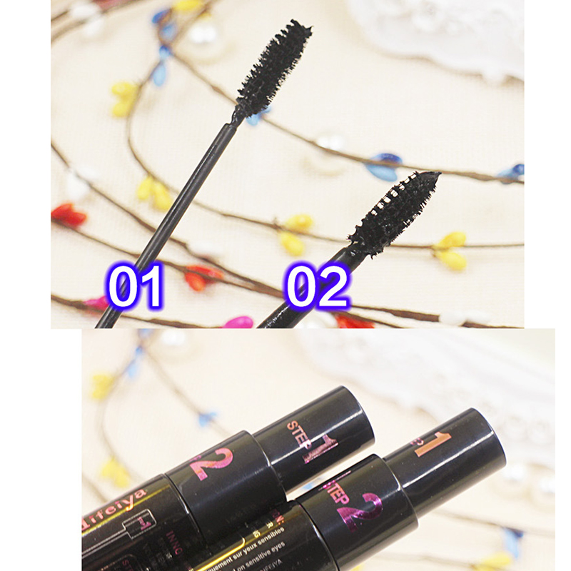 [Hàng mới về] Mascara 1 + 2 đầu hai hiệu ứng điều chỉnh làm dày và uốn cong lông mi tạo hiệu ứng mắt to hơn Jipai | BigBuy360 - bigbuy360.vn