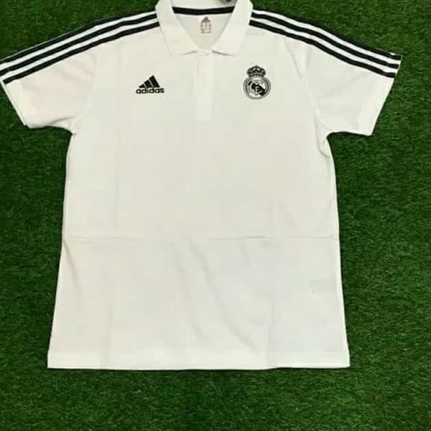 Áo Thun Polo Ote X Banyak Turner X Real Madrid Màu Trắng 2018-2019 Grade Ori