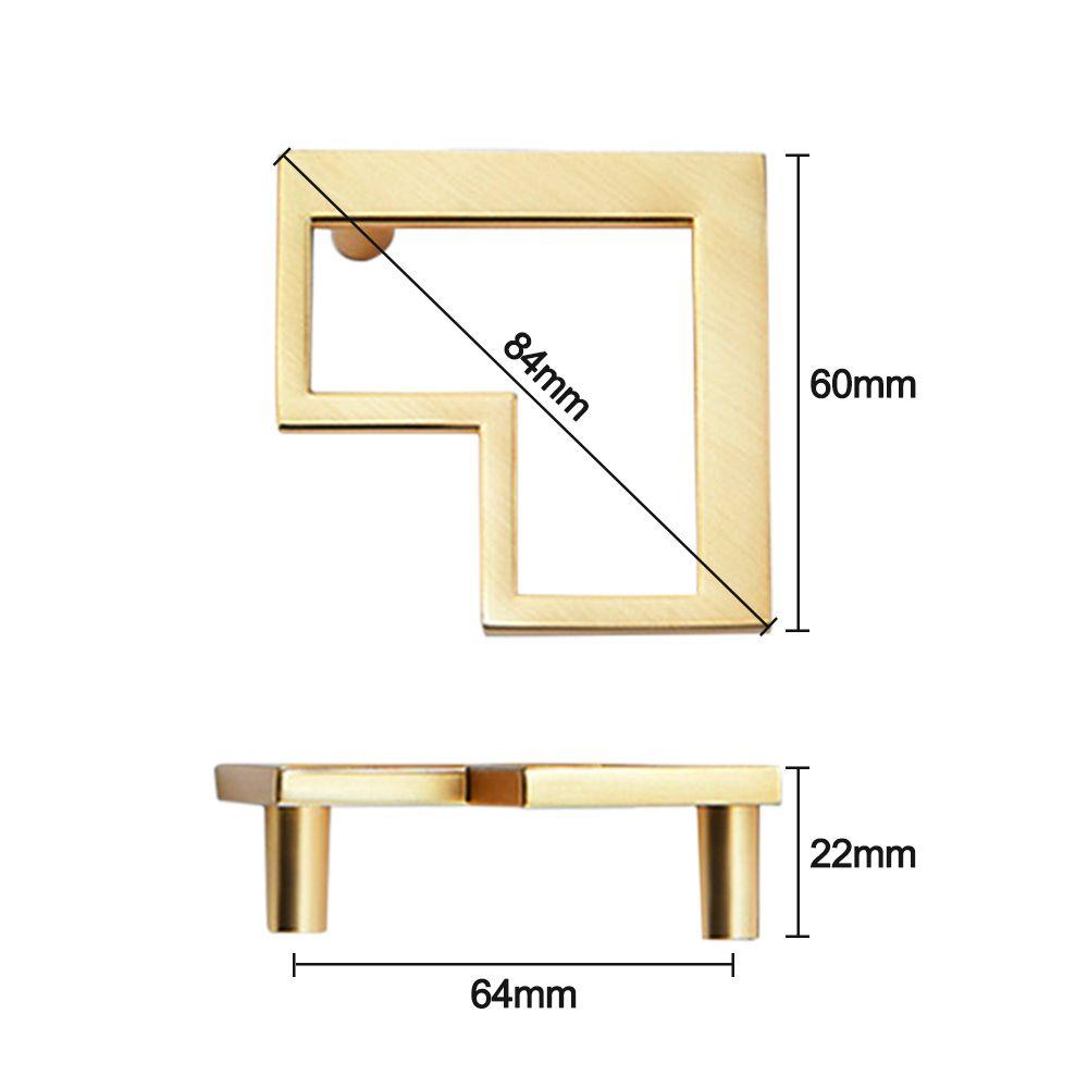 KUNHEV Tay Nắm Cửa Tủ Bằng Hợp Kim Kẽm Hình Trái Tim