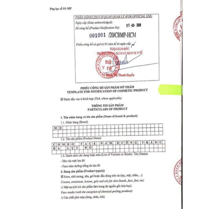 Kem Face Nám Lựu Đỏ MD - Combo Melasma Loại Bỏ Thâm Nám Tàn Nhang [Chính Hãng] | BigBuy360 - bigbuy360.vn