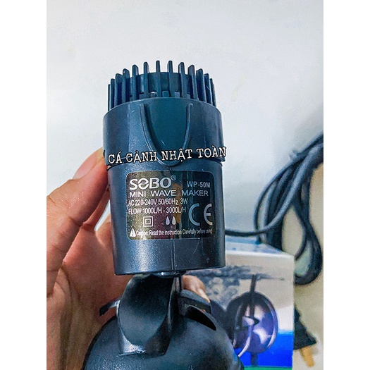 MÁY THỎI LUỒNG TẠO DÒNG NƯỚC CHO BỂ CÁ SOBO WP 50M