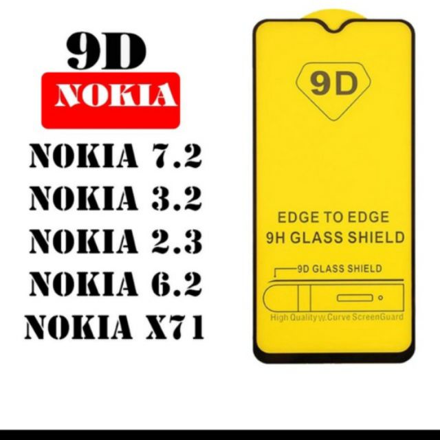 Tấm dán kính cường lực Nokia 2.3 full màn FULL KEO