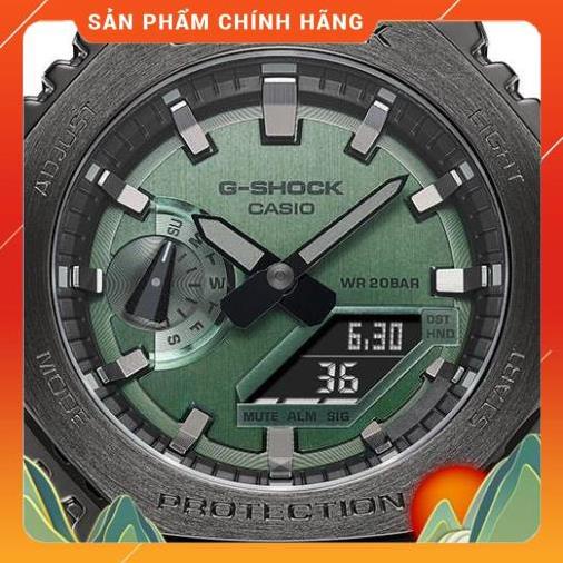 Đồng Hồ Casio Nam Dây Nhựa Chính Hãng GSHOCK GM-2100B-3ADR