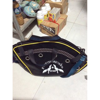 Pk gà chọi giỏ xách gà thái tặng pk(màu ngẫu nhiên)