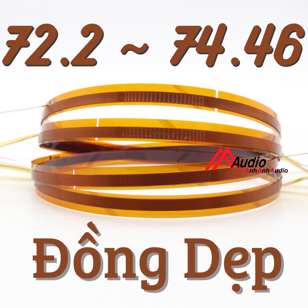 Coil treble 750 850 dây đồng dẹp dạng vòng , giá 01 cái