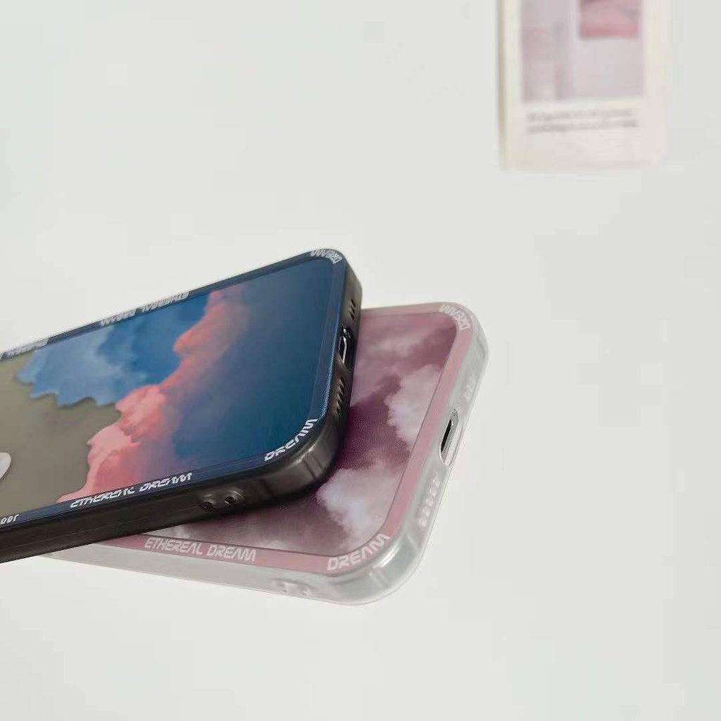 Ốp điện thoại hình đám mây đơn giản cho iphone 13 Pro Max i13 13pro X Xs Max XR 7plus 8plus 11 Pro Max i11 11Pro 12Pro 12 Pro Max