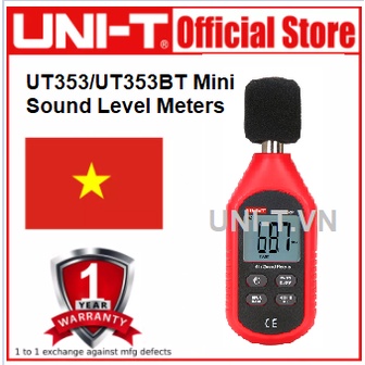 Máy đo độ ồn âm thanh mini UT353/UT353BT Uni-T (hàng BH 12 tháng)
