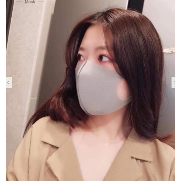 Khẩu trang vải su 2 da chất đanh dày mịn | BigBuy360 - bigbuy360.vn