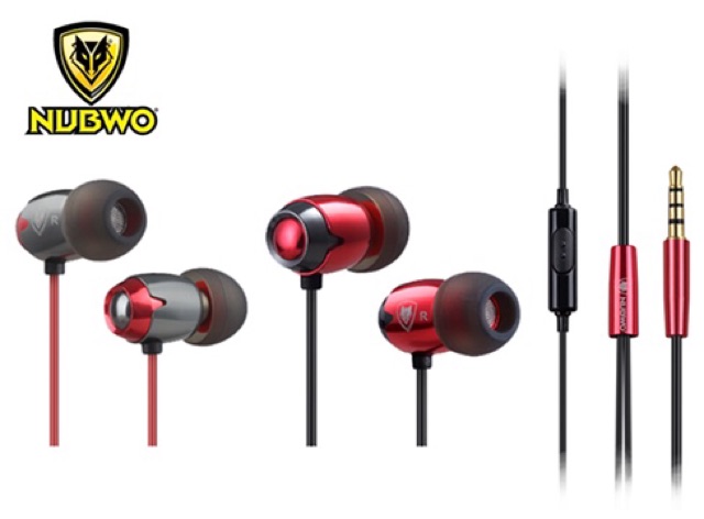 Tai nghe kim loại Nubwo - NJ211 bass ấm
