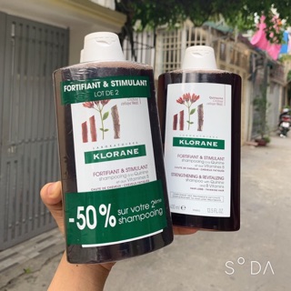 Dầu gội klorane chống rụng toc của pháp